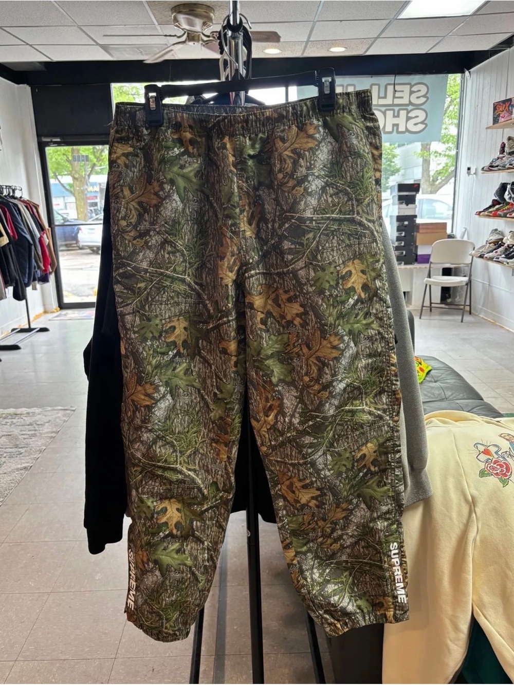 SUPREME WARM UP PANT MOSSY OAK CAMO SIZE M